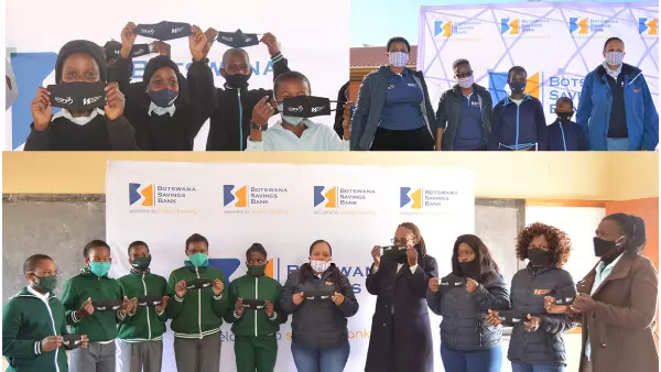BSB donates COVID 19 face masks to primary schools