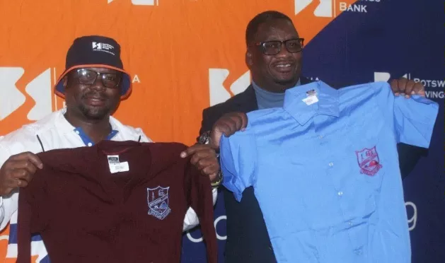 Botswana Savings Bank (BSB) Francistown Branch donated school uniforms to Montsamaisa JSS